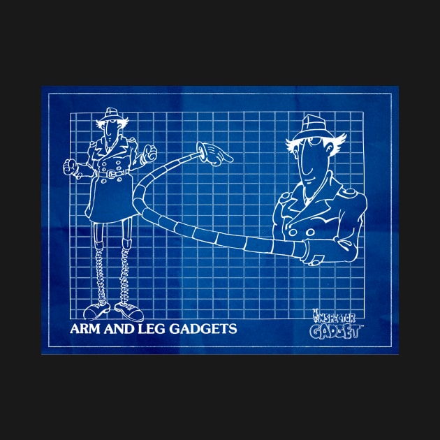 Gadget Arms and Legs by BigOrangeShirtShop