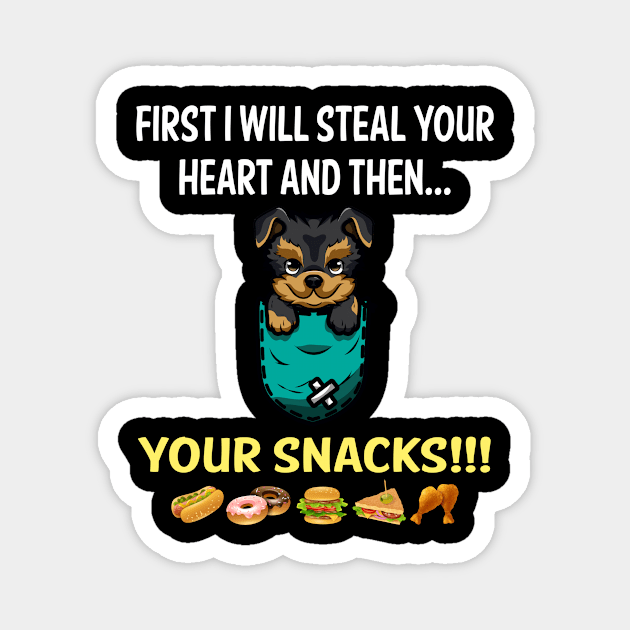 Steal Heart Yorkshire Terrier 57 Magnet by blakelan128