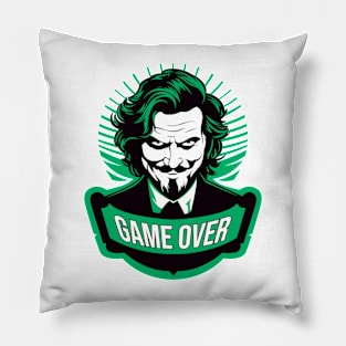 Game over. The villain Pillow