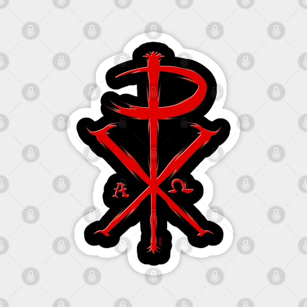 Chi rho Magnet by Chillateez 