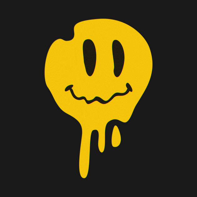 Drippy Smiley - Drippy - T-Shirt | TeePublic UK