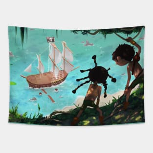 Friky - Landing Tapestry