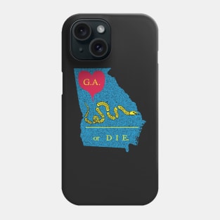 Love Georgia or Die Phone Case