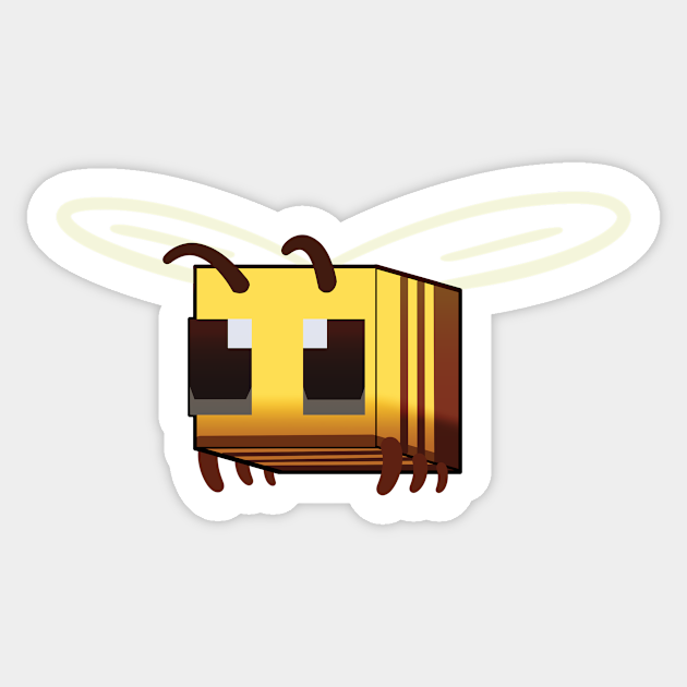 Bee - Minecraft - Sticker