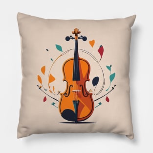 Cute Violin Pillow