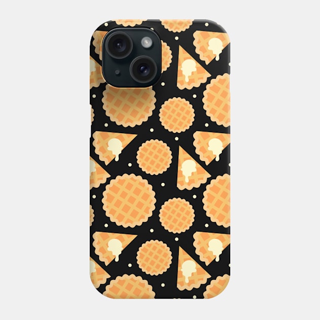 Apple Pie Thanksgiving Food Pattern Phone Case by HotHibiscus