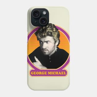 George Michael // Retro Styled Fan Art Design Phone Case