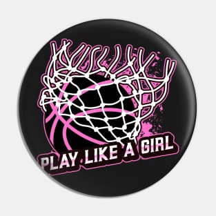 Play like a girl Pin