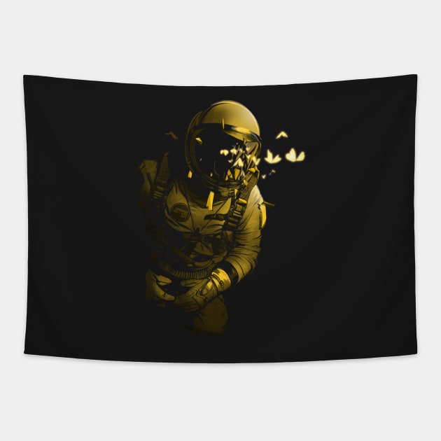 astronaut Tapestry by artofkaan