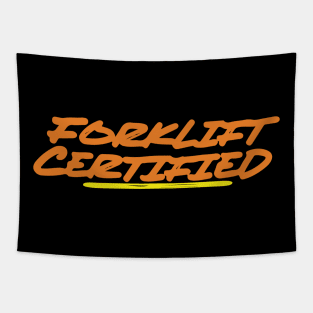 Forklift Certified Meme Tapestry