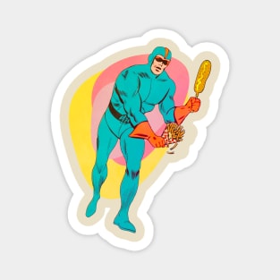 Captain corndog Magnet