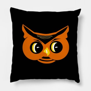 Yellow Owl Pillow