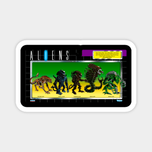 ALIENS Retro Collection Magnet