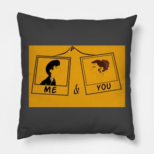 Couple t-shirt Pillow