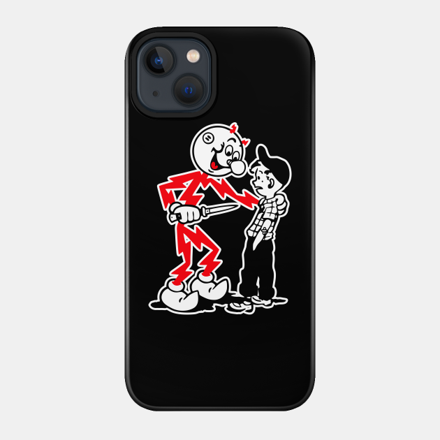 electric cartoon - Electric - Phone Case