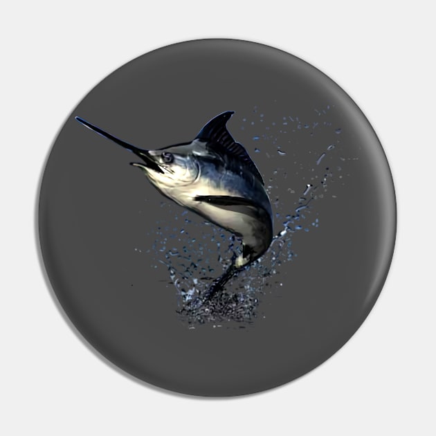 blue marlin Pin by rotra