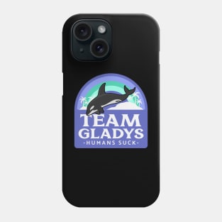 Gladys the orca Phone Case