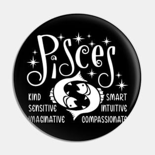 Zodiac Signs Pisces Pin