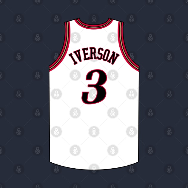 Allen Iverson Philadelphia Jersey Qiangy by qiangdade