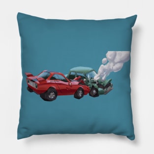 Car crash Pillow