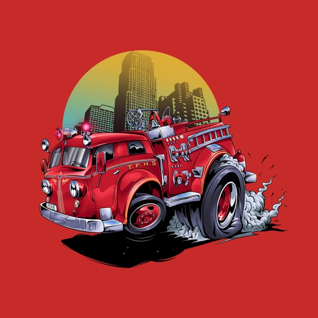 Go Fire Truck by Aiqkids Design