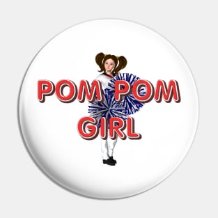 Pom Pom Girl Pin