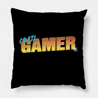 CRAZY GAMER #2 Pillow