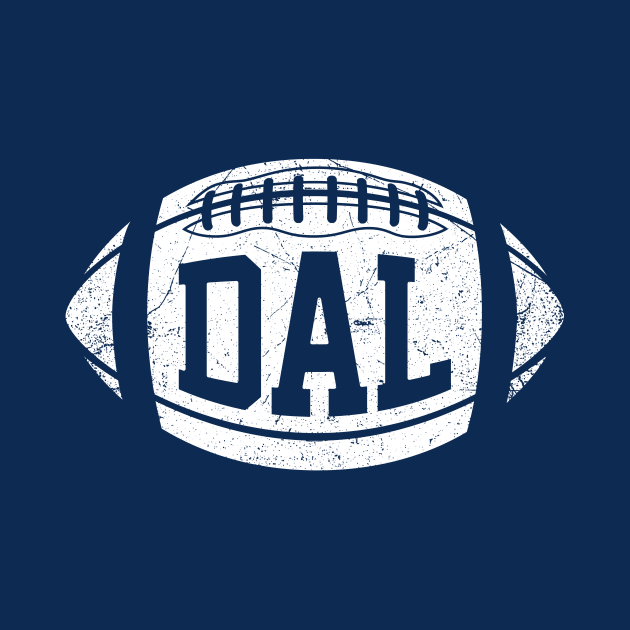 DAL Retro Football - Navy by KFig21