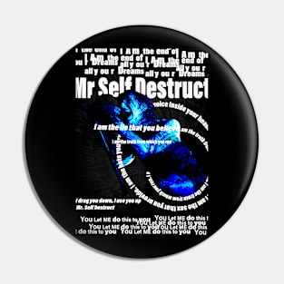 Mr Selfdestruct Pin