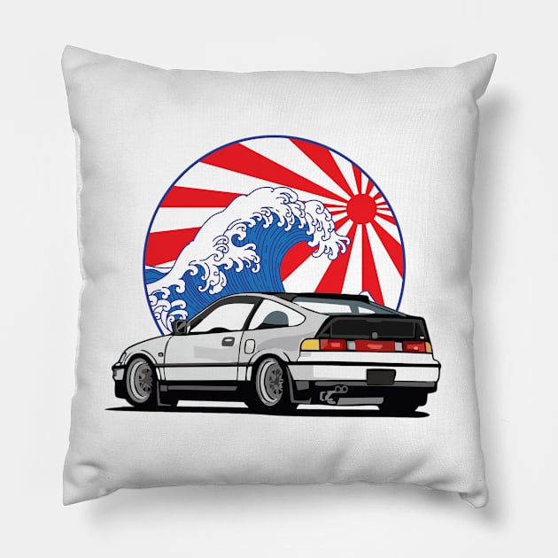 Honda CRX Pillow by artoriaa