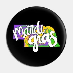 NE Mardi Gras Pin