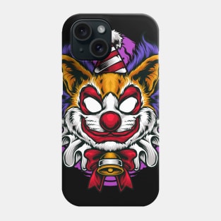 Cat clown Phone Case