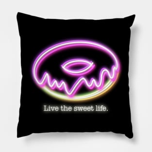 Neon - Donut Pillow