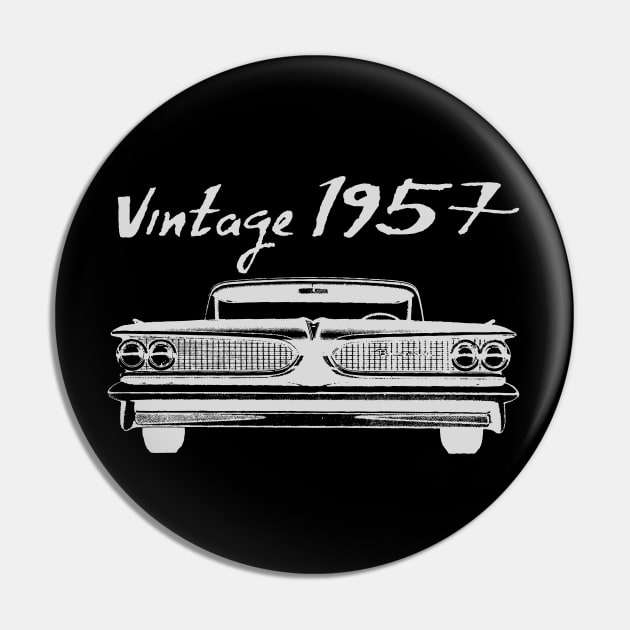 Vintage Petrol Head Design #2 Pin by greygoodz