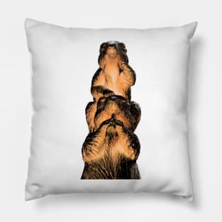 Marmot / Swiss Artwork Photography Pillow