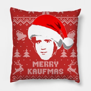 Andy Kaufman Merry Kaufmas Pillow