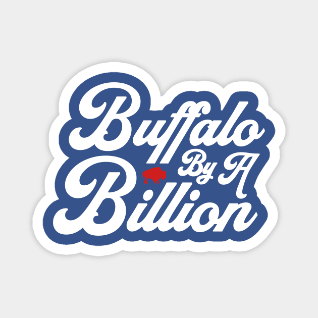 Buffalo By A Billion Football Magnet by PodDesignShop