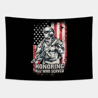 Valor and Stripes Tapestry