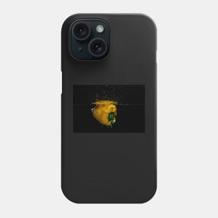 Yellow Pepper Splash Phone Case