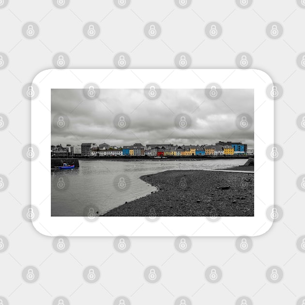 View of Galway Harbour Magnet by mbangert