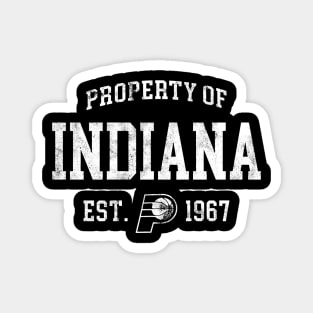 Property of Indiana State Magnet