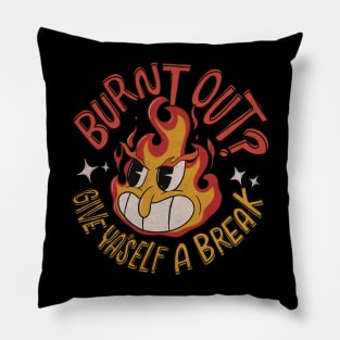 Burn Out Pillow