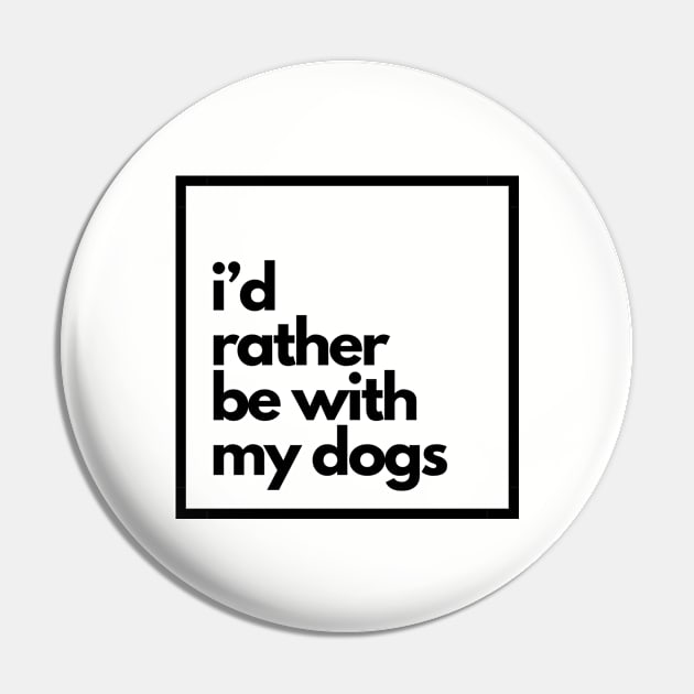 Dogs > People Pin by DDT Shirts