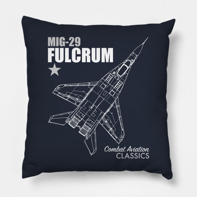 Mig-29 Fulcrum Pillow by Firemission45