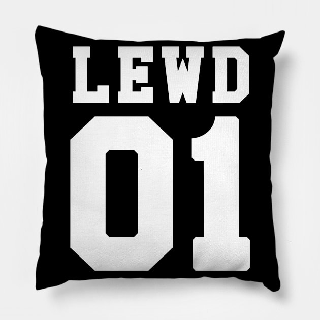 Lewd Anime Merchandise Waifu Material Hentai Gift Pillow by Alex21