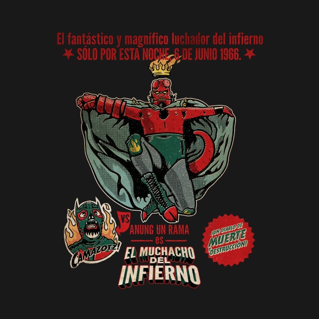 El Muchacho del Infierno - COLLABORATION with Demonigote by Krobilad