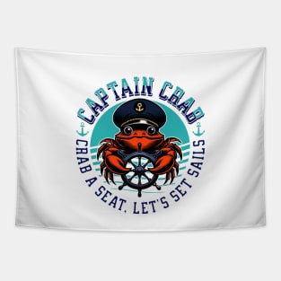 Captain crab Tapestry