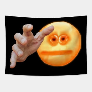 cursed emoji, hand emoticon meme drawing.