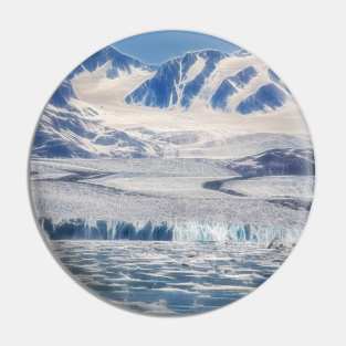 USA. Alaska. Glacier. Mountains. Pin