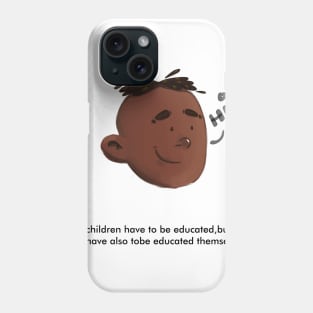 quots kids illustration Phone Case